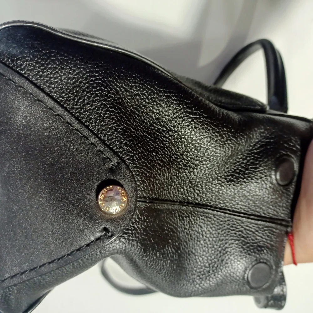 Coach Grace Black Leather Bag - Picture 11 of 13